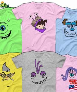 Monsters University Mike Sulley Boo Roz Randall Celia Shirt Classic Sweatshirt
