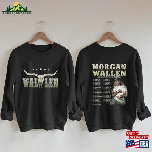 Morgan Wallen One Night At A Time Tour 2023 Sweatshirt Shirt For Men And Women Gift On Halloween Hoodie