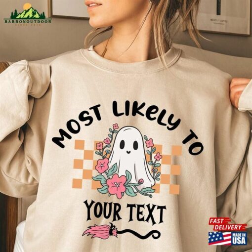 Most Likely To Halloween Shirt Family Matching Sweatshirt T-Shirt