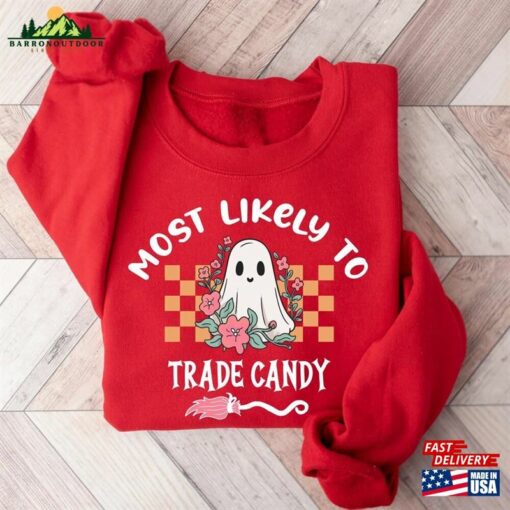 Most Likely To Halloween Shirt Family Matching Sweatshirt T-Shirt