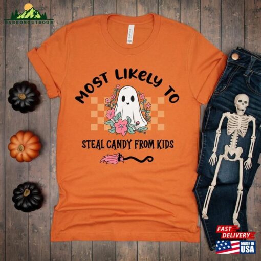 Most Likely To Halloween Shirt Family Matching Sweatshirt T-Shirt