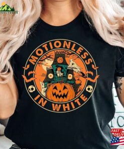 Motionless In White Shirt Pumpkin Ghost Halloween Unisex Sweatshirt