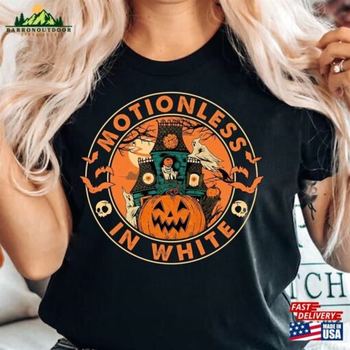 Motionless In White Shirt Pumpkin Ghost Halloween Unisex Sweatshirt