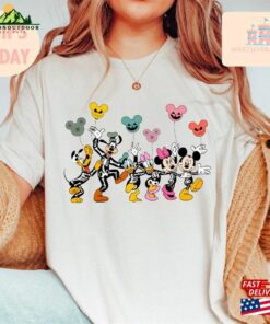 Mouse And Friends Characters Halloween Skeleton Shirt Matching Magical Unisex Sweatshirt Mouse And Friends Characters Halloween Skeleton Shirt Matching Magical Unisex Sweatshirt