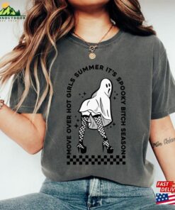Move Over Hot Girl Summer It's Spooky Bitch Season T-Shirt Ghost Halloween Unisex 3 Move Over Hot Girl Summer Its Spooky Bitch Season T Shirt Ghost Halloween Unisex 4