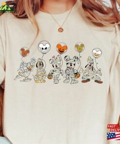 Mummy Disney Halloween Shirt Toddler Tee Mickey Unisex Hoodie