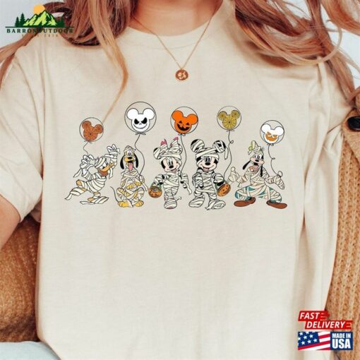 Mummy Disney Halloween Shirt Toddler Tee Mickey Unisex Hoodie