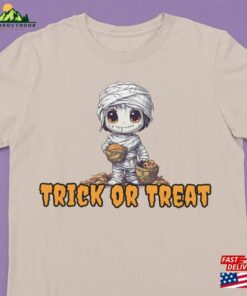Mummy Trick Or Treat Halloween Shirt Classic T-Shirt 2 Mummy Trick Or Treat Halloween Shirt Classic T Shirt 3