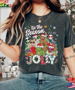 Muppet Show Tis The Season To Be Jolly Png Christmas Carol Kermit Gonzo Aninal Mickey Hoodie Classic
