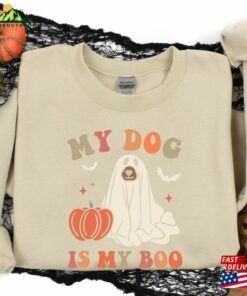 My Dog Is Boo Sweatshirt Mom Shirt Lover Unisex Hoodie