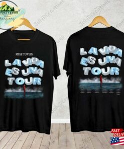 Myke Towers North American Tour Shirt La Vida Es Una 2023 Hoodie Classic Myke Towers North American Tour Shirt La Vida Es Una 2023 Hoodie Classic