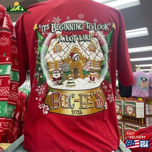 New 2023 Bucees Christmas Shirt Fall Bucee Classic Hoodie