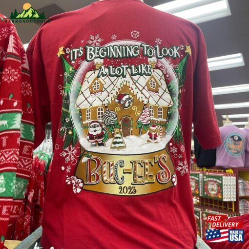 New 2023 Bucees Christmas Shirt Fall Bucee Classic Hoodie