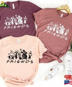 Nightmare Before Christmas Characters (Friends Logo) Unisex Tee Halloween Gift Hoodie T-Shirt