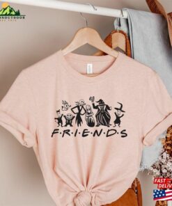 Nightmare Before Christmas Characters Friends Logo Unisex Tee Halloween Gift Hoodie T Shirt 3