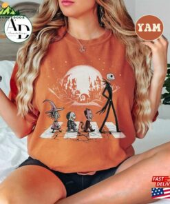 Nightmare Before Christmas Comfort Colors Shirt Jack Skellington Lock Shock T-Shirt Classic