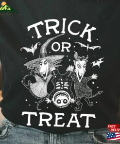 Nightmare Before Christmas Halloween Trick Or Treat Shirt Lock Shock Barrel Jack Skellington T-Shirt Sweatshirt