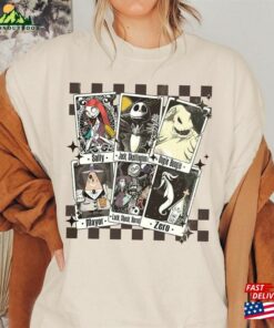 Nightmare Before Christmas Shirt Characters Tarot Cards Unisex T-Shirt 2 Nightmare Before Christmas Shirt Characters Tarot Cards Unisex T Shirt 3