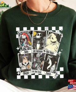 Nightmare Before Christmas Shirt Characters Tarot Cards Unisex T-Shirt 3 Nightmare Before Christmas Shirt Characters Tarot Cards Unisex T Shirt 4