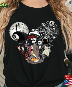 Nightmare Before Christmas Shirt Disney Jack And Sally Halloween 2023 Unisex Sweatshirt