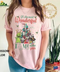 Nightmare Before Christmas Shirt Jack Skellington Lock Shock Classic Unisex Nightmare Before Christmas Shirt Jack Skellington Lock Shock Classic Unisex