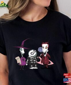 Nightmare Before Christmas Shirt Lock Shock Barrel Ready To Oogie With Boogie Halloween Shirts Unisex Hoodie