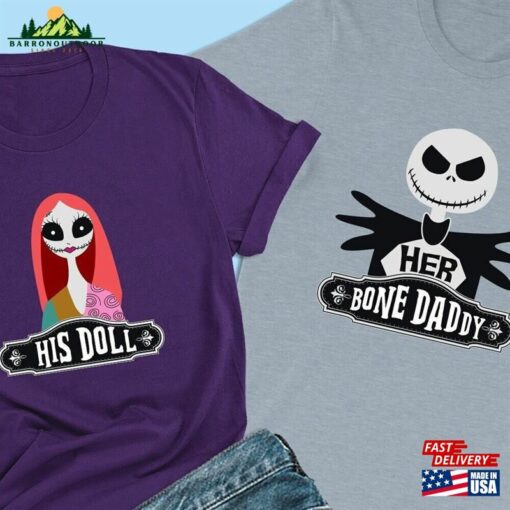 Nightmare Before Christmas Shirts His Doll Shirt Disney Halloween T-Shirt Classic