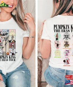 Nightmare Before Christmas The Eras Tour Shirts Pumpkin King Sweatshirt Halloween 2023 T-Shirt Classic Hoodie