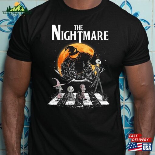 Nightmare Before Halloween Comfort Colors Shirt Jack Skellington Lock Shock Sweatshirt Classic