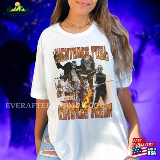 Nightmare Fuel Revenge Dream Inspired Tee Hhn 2023 Halloween Horror Nights Oversized Shirt Sweatshirt Unisex