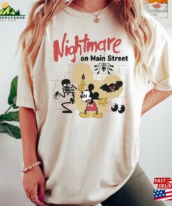 Nightmare On Main Street Disney Comfort Colors Shirt Mickey Halloween Shirts Disneyland Party 2023 Classic Sweatshirt Nightmare On Main Street Disney Comfort Colors Shirt Mickey Halloween Shirts Disneyland Party 2023 Classic Sweatshirt