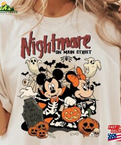 Nightmare On Main Street Shirt Disney Halloween T-Shirt Hoodie Nightmare On Main Street Shirt Disney Halloween T-Shirt Hoodie