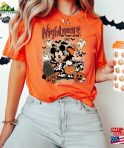 Nightmare On Main Street Shirt Minnie Halloween Unisex Sweatshirt Nightmare On Main Street Shirt Minnie Halloween Unisex Sweatshirt