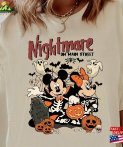 Nightmare On Main Street Shirt Minnie Halloween Unisex Sweatshirt