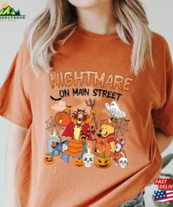 Nightmare On Main Street Winnie The Pooh Shirt And Friends Halloween Shirts Disney Hoodie Classic 3