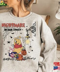 Nightmare On Main Street Winnie The Pooh Shirt Disney Halloween Spooky Sweatshirt Unisex 2 Nightmare On Main Street Winnie The Pooh Shirt Disney Halloween Spooky Sweatshirt Unisex 3