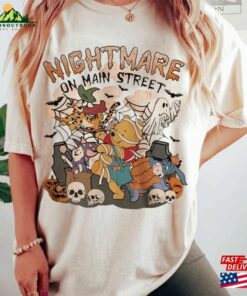 Nightmare On Main Street Winnie The Pooh Shirt Friends Halloween Bear Classic Hoodie Nightmare On Main Street Winnie The Pooh Shirt Friends Halloween Bear Classic Hoodie