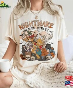 Nightmare On Main Street Winnie The Pooh Shirt Friends Halloween Bear Classic Hoodie