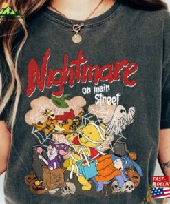 Nightmare On Main Street Winnie The Pooh Shirt Halloween Sweatshirt Hoodie
