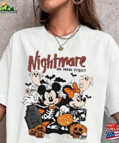 Nightmare On The Main Street Comfort Colors® Shirt Mickey Minnie Halloween Disney T-Shirt Hoodie Sweatshirt 2 Nightmare On The Main Street Comfort Colors(r) Shirt Mickey Minnie Halloween Disney T Shirt Hoodie Sweatshirt 3