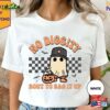 No Diggity Bout To Bag It Up Shirt Halloween Retro Ghost T-Shirt Sweatshirt