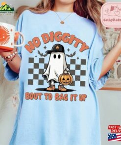 No Diggity Bout To Bag It Up Shirt Vintage Ghost Halloween Retro Comfort Colors Classic Hoodie No Diggity Bout To Bag It Up Shirt Vintage Ghost Halloween Retro Comfort Colors Classic Hoodie
