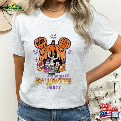 Not So Scary Halloween Party 2023 Shirts Mickey Disneyland Hoodie Sweatshirt