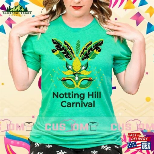 Notting Hill Carnival 2023 T-Shirt Tops For Women Festival Party Holiday Shirt Colourful Unisex Sweatshirt