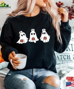 Nurse Halloween Sweatshirt Ghost Nicu Tshirt Hoodie Classic Nurse Halloween Sweatshirt Ghost Nicu Tshirt Hoodie Classic