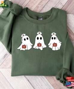 Nurse Halloween Sweatshirt Ghost Nicu Tshirt Hoodie Classic