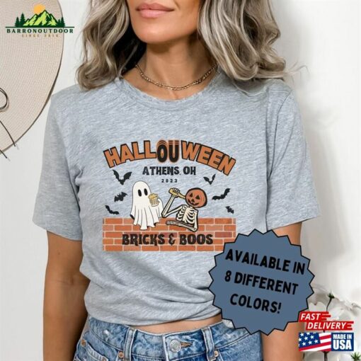 Ohio University Halloween Shirt Ou T-Shirt Bobcats Tee Classic Unisex