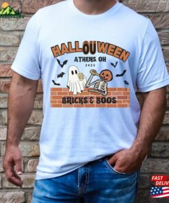 Ohio University Halloween Shirt Ou T-Shirt Bobcats Tee Classic Unisex