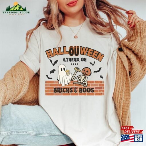 Ohio University Halloween Shirt Ou T-Shirt Bobcats Tee Classic Unisex