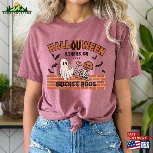 Ohio University Halloween Shirt Ou T-Shirt Bobcats Tee Classic Unisex